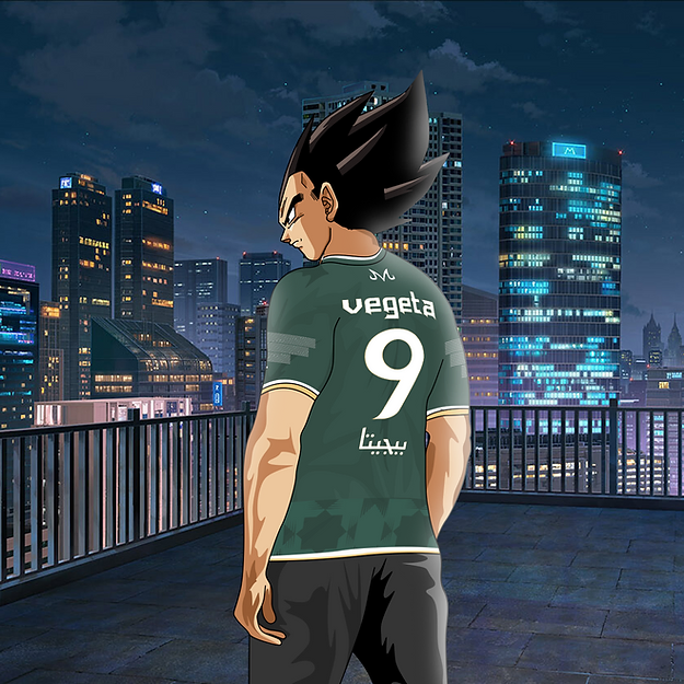 Camiseta de Futbol Vegeta DZ - Dragon Ball Z™