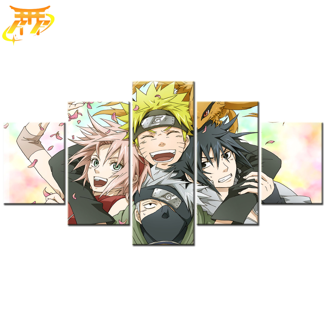 Cuadro El Equipo 7 - Naruto Shippuden™