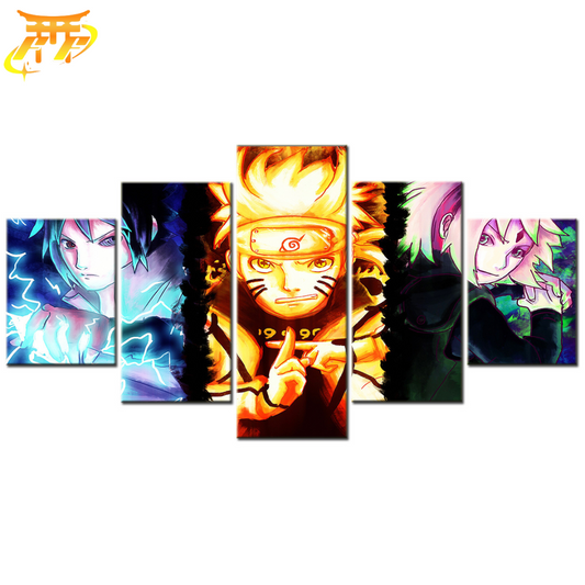 Cuadro Equipo 7 Plena Potencia - Naruto Shippuden™