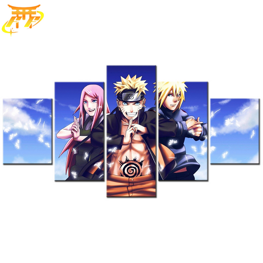 Cuadro Familia Uzumaki - Naruto Shippuden™



