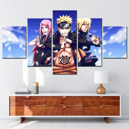 Cuadro Familia Uzumaki - Naruto Shippuden™



