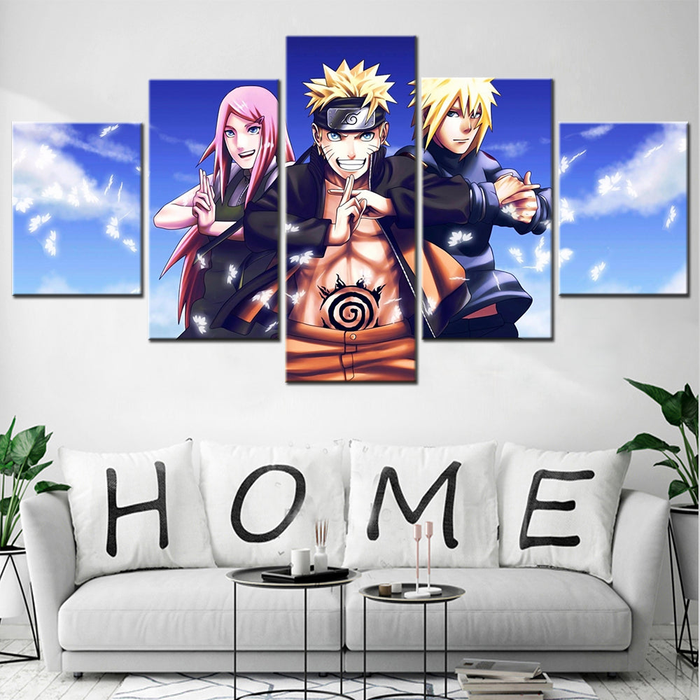 Cuadro Familia Uzumaki - Naruto Shippuden™



