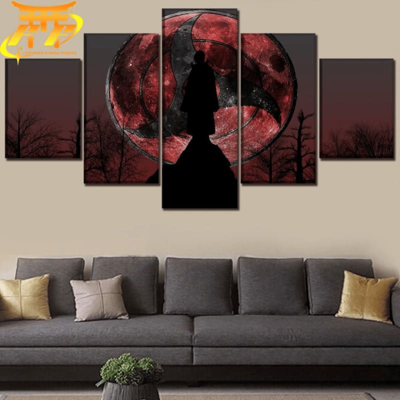 Cuadro Mangekyô Sharingan de Itachi Uchiwa - Naruto Shippuden™