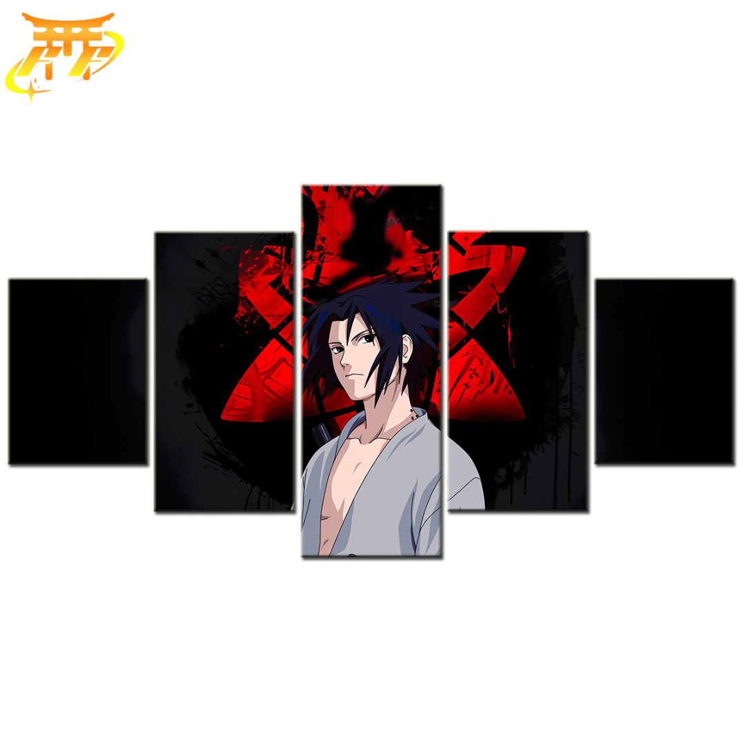 Cuadro Sasuke Eterno Mangekyo Sharingan - Naruto Shippuden™