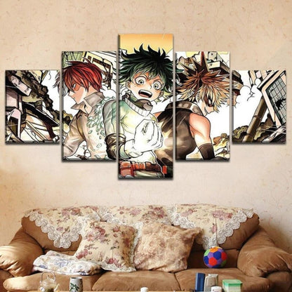 Cuadro Shoto, Izuku y Bakugo - My Hero Academia™