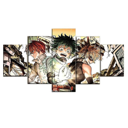 Cuadro Shoto, Izuku y Bakugo - My Hero Academia™