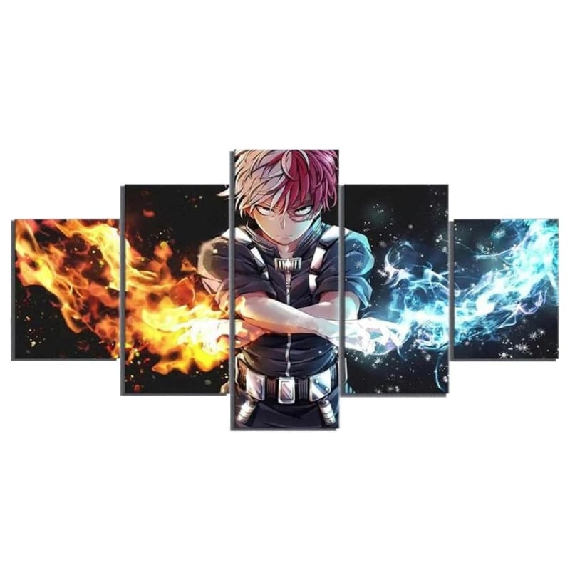 Cuadro Shoto Todoroki - My Hero Academia™