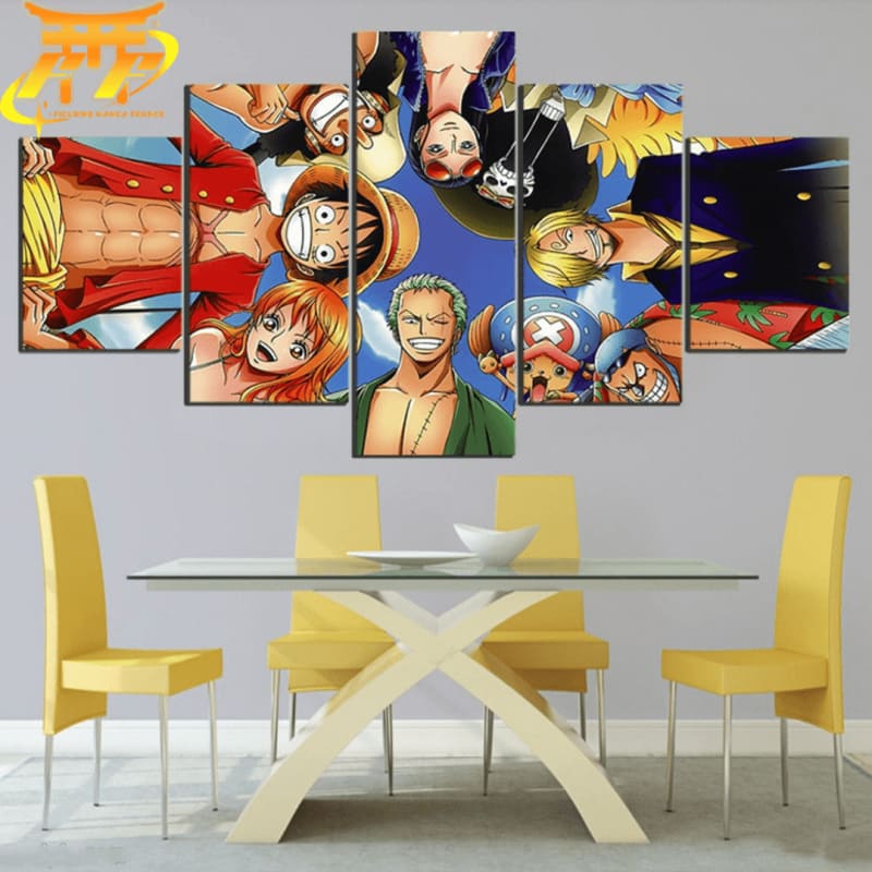 Cuadro Tripulacion de los Mugiwara - One Piece™