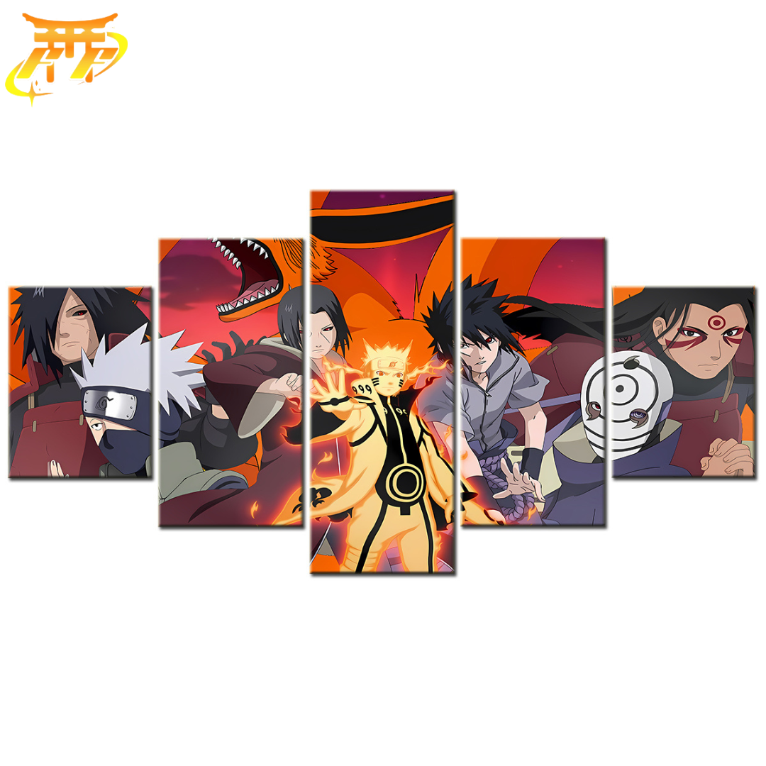 Cuadro Ultimos Combates - Naruto Shippuden™