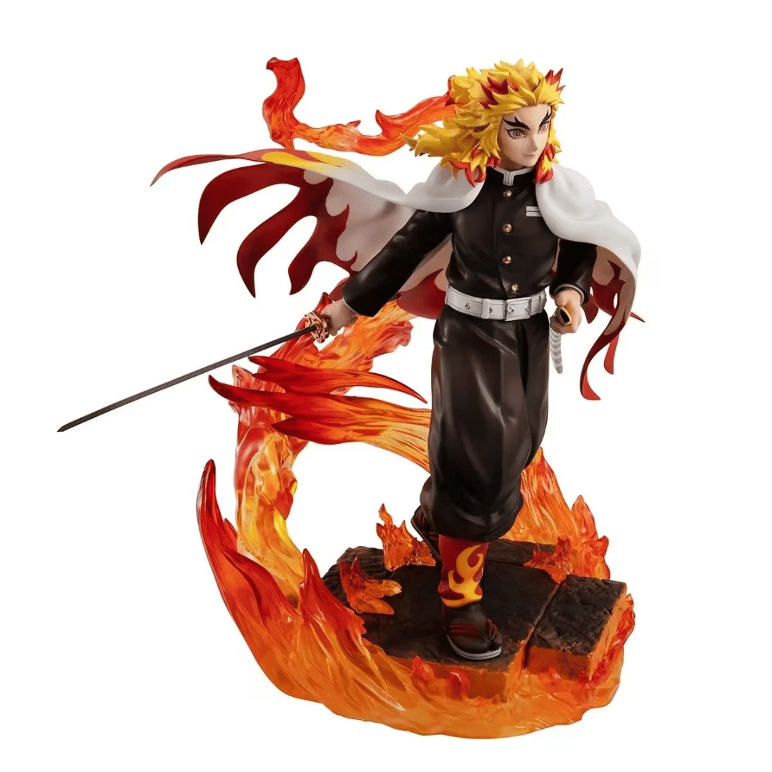 Figura LED Rengoku "Maestro del Fuego" - Demon Slayer™