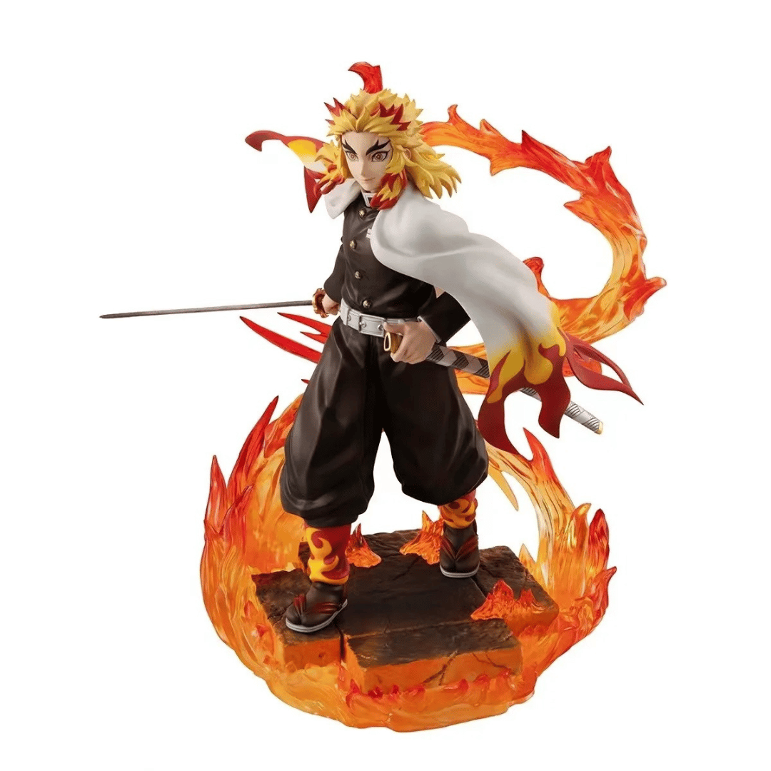 Figura LED Rengoku "Maestro del Fuego" - Demon Slayer™