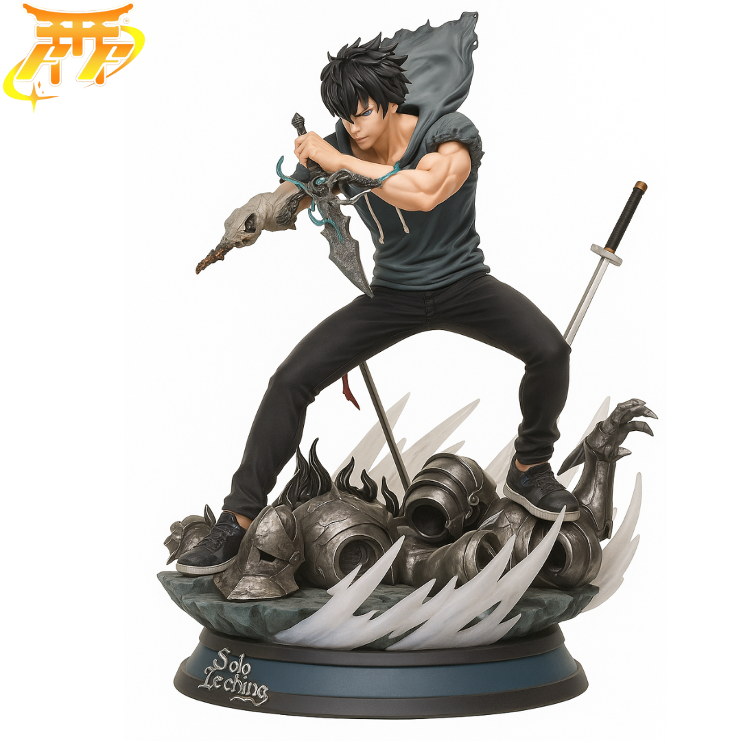 Figura Sung Jin-Woo "Cazador de Mazmorras" – Solo Leveling™