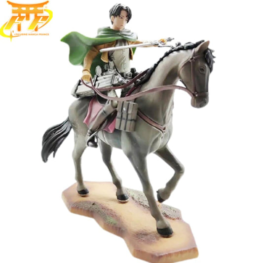 Figura de Levi Ackerman a caballo - Attack on Titan™