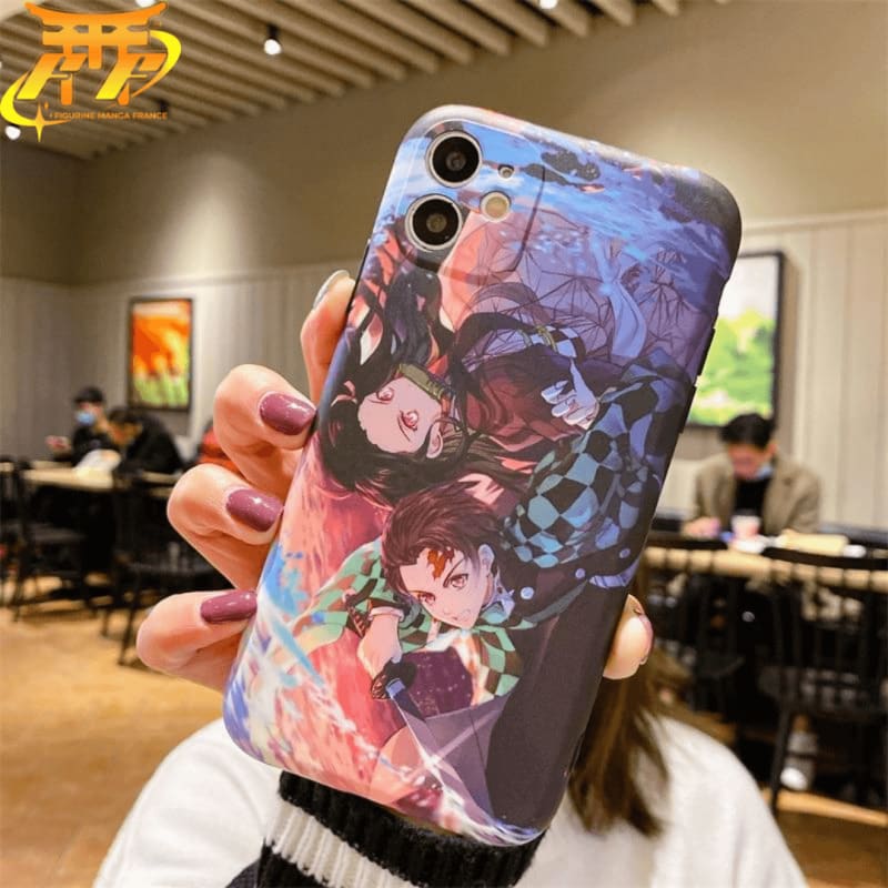 Funda iPhone Nezuko y Tanjiro - Demon Slayer™