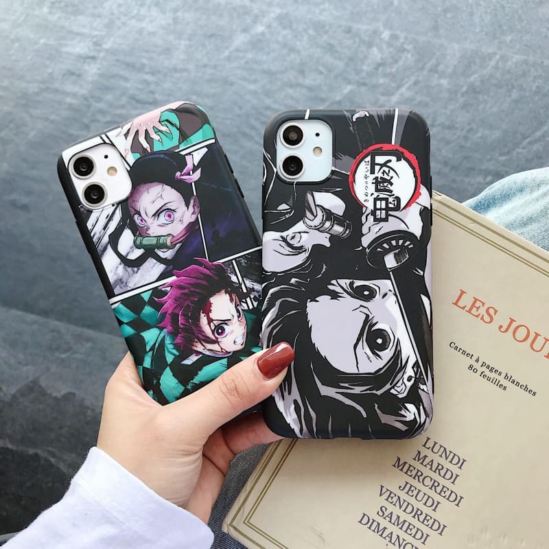 Funda iPhone Tanjiro & Nezuko - Demon Slayer™