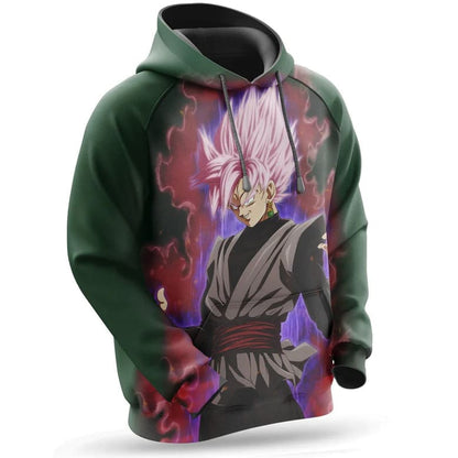 Jersey Negro Goku SSJ Rose - Dragon Ball Z