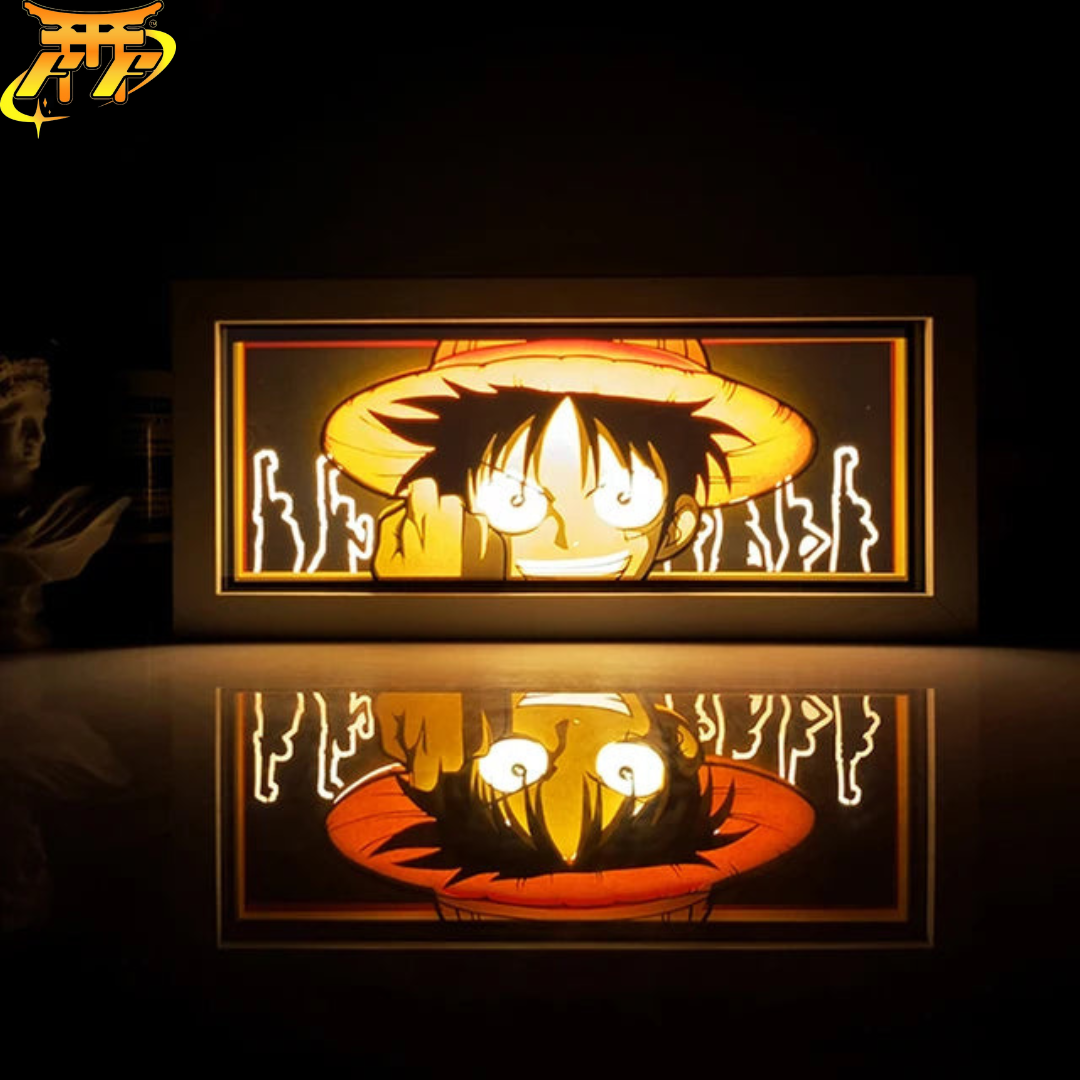 Lampara LED 3D Monkey D. Luffy - One Piece™