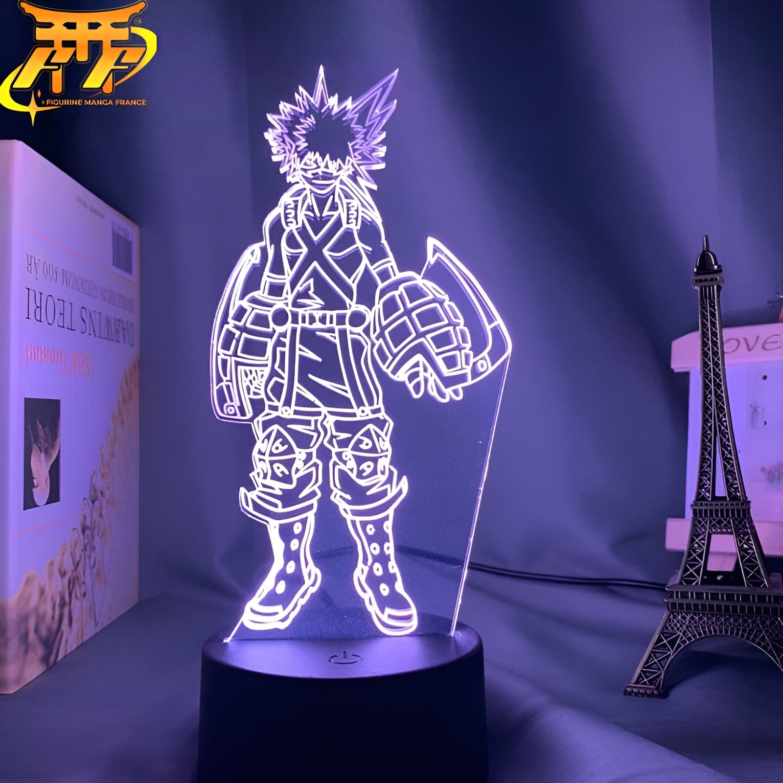 Lampara LED Bakugo traje de heroe - My Hero Academia™