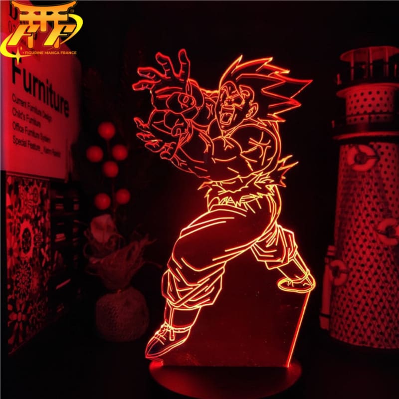 Lampara LED Son Goku Kaiôken - Dragon Ball Z™