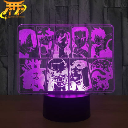 Lampara LED Tripulacion de los Mugiwara - One Piece™