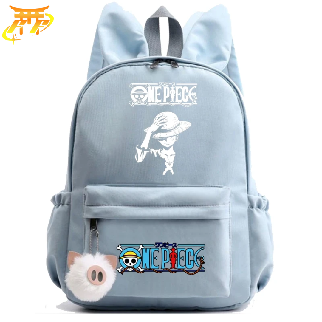 Mochila Luffy Azul Claro - One Piece™