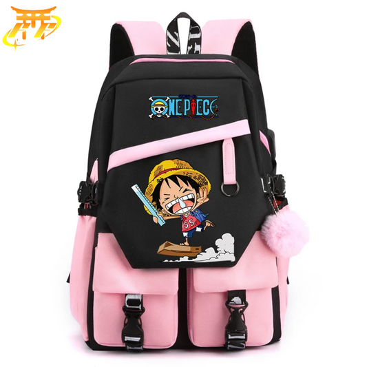 Mochila Pink Luffy - One Piece™