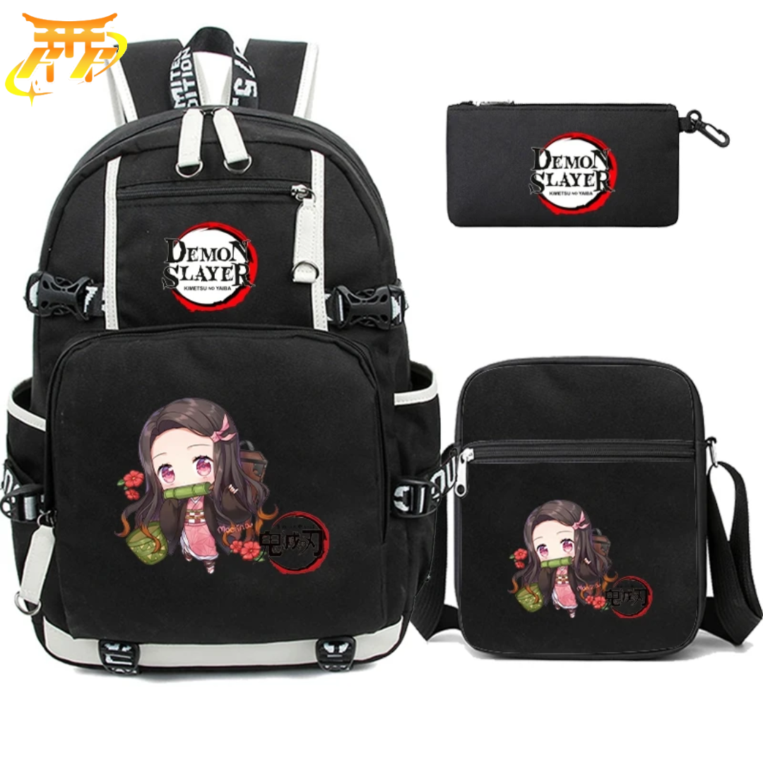 Mochila con Estuche y Bolso Kamado Nezuko - Demon Slayer™