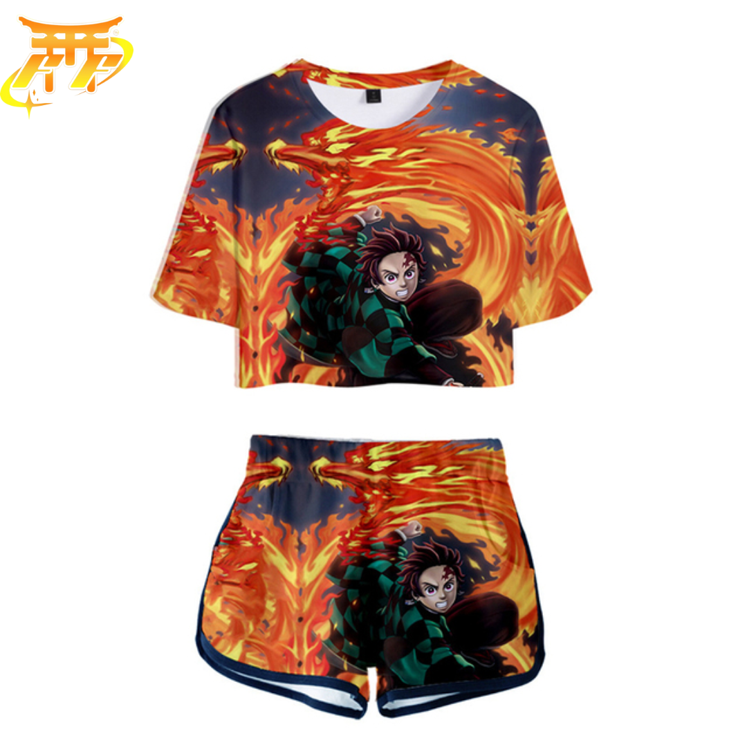 Pijama Mujer Tanjiro Kamado - Demon Slayer™