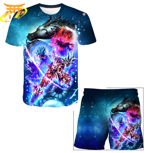 Pijama Short God Goku - Dragon Ball Z™