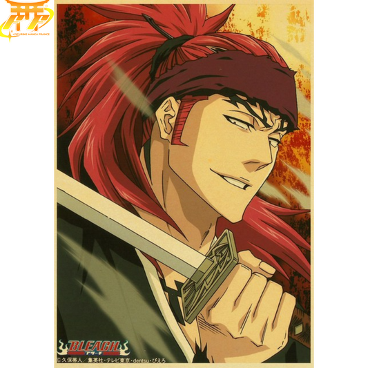 Poster Abaraï Renji - Bleach™