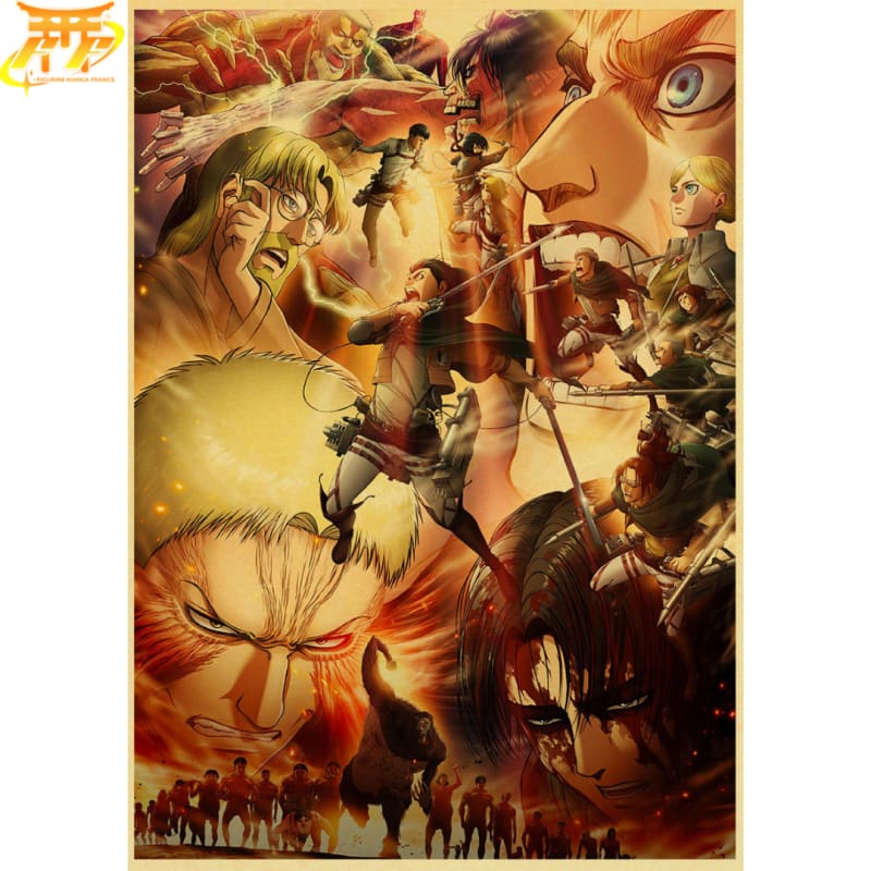 Poster Batalla de Shiganshina - Attack on Titan™