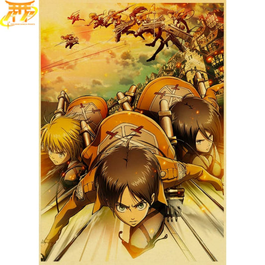 Poster Batalla de exploracion - Attack on Titan™