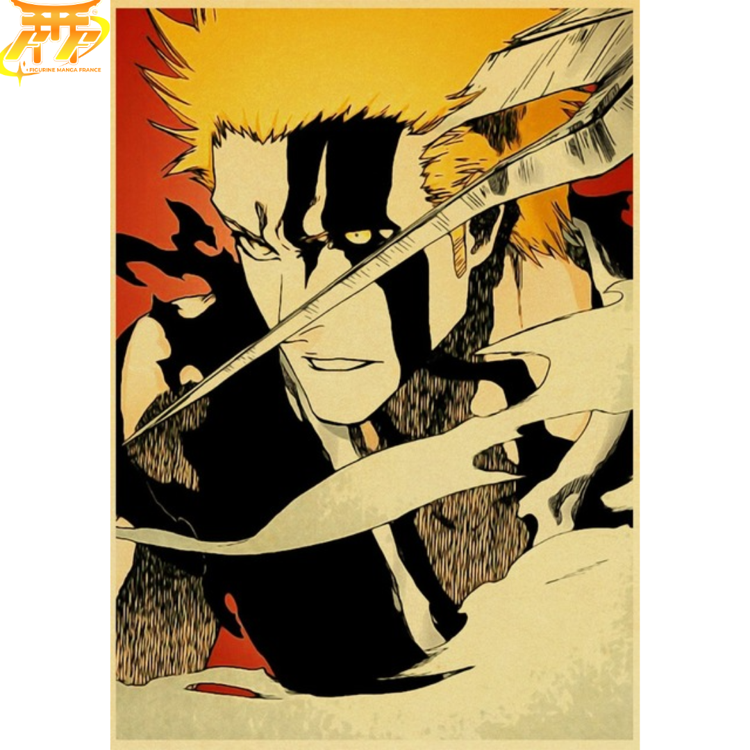 Poster Ichigo Híbrido - Bleach