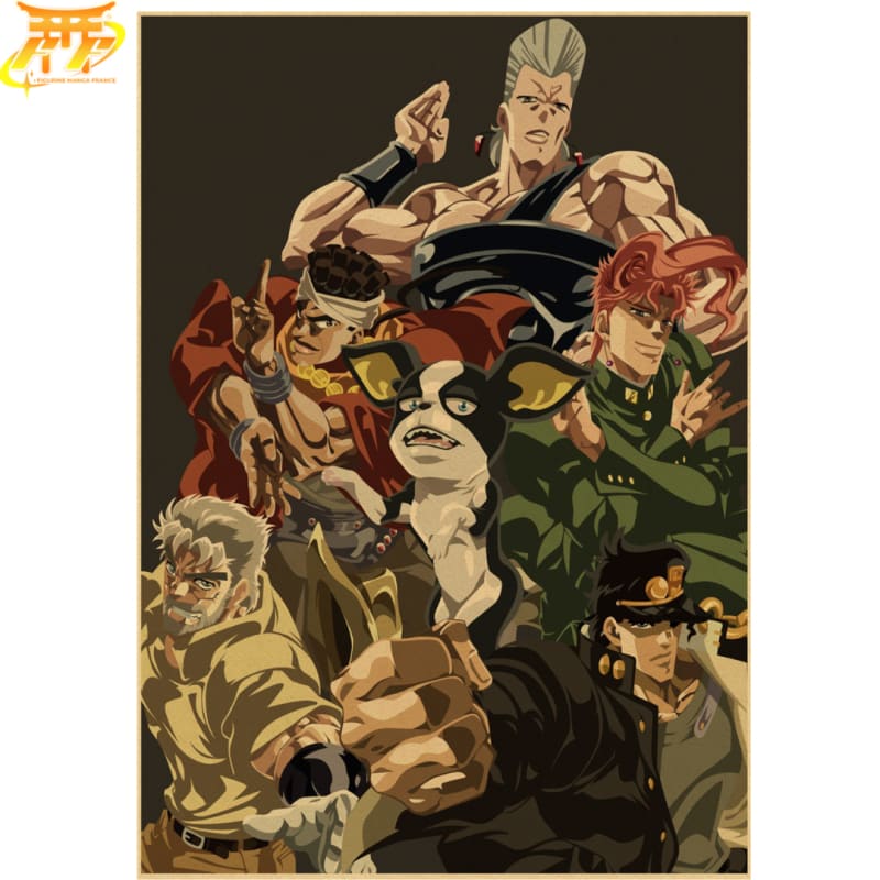 Poster de Stardust Crusaders - JoJo's Bizarre Adventure