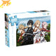 Rompecabezas Kirito, Asuna, Lisbeth y Silica - Sword Art Online™