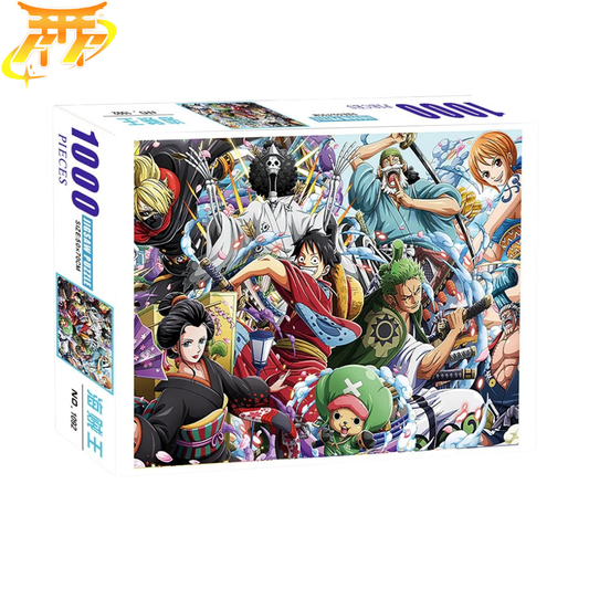 Rompecabezas Mugiwara con Atuendo de Samurái - One Piece™