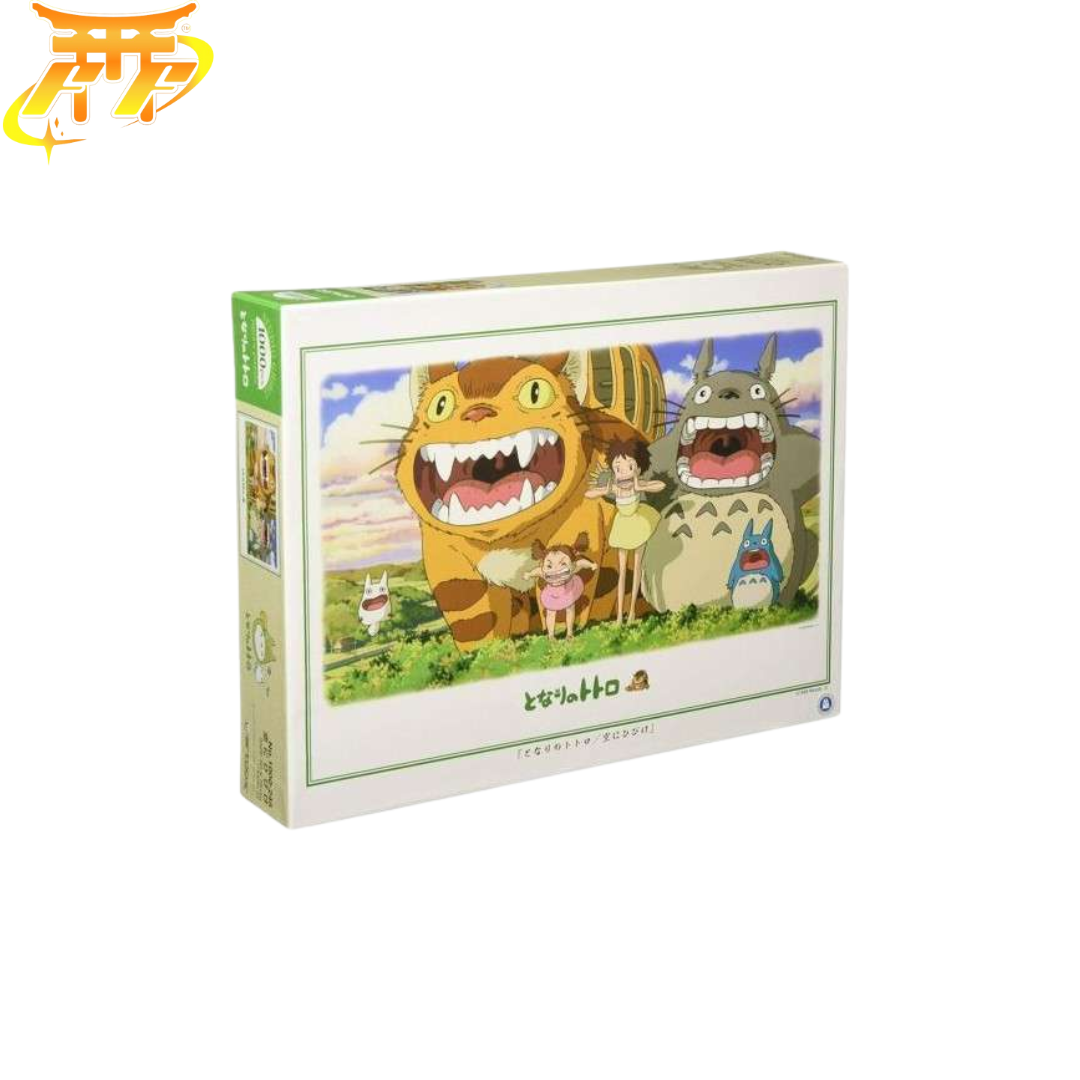RompecabezasTotoro, Satsuki, Mei y el Gato-Bus – Mi Vecino Totoro™