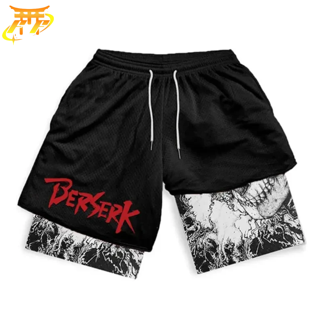 Short Caballero Esqueleto Negro - Berserk™