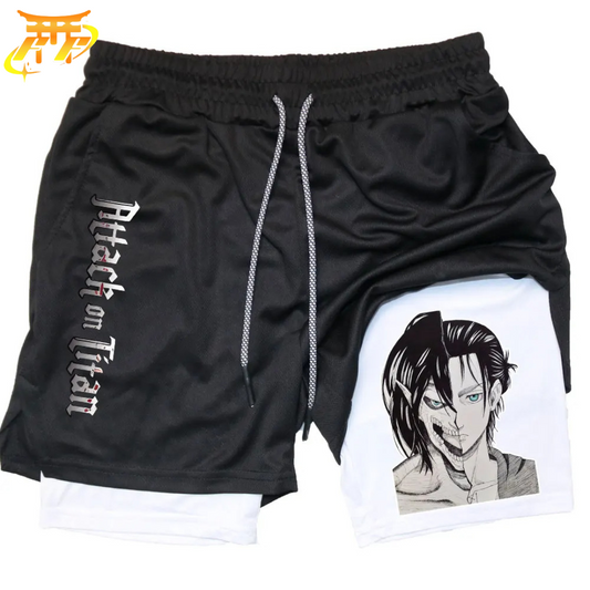 Short Eren x Titan Asaltante - Attack on Titan™