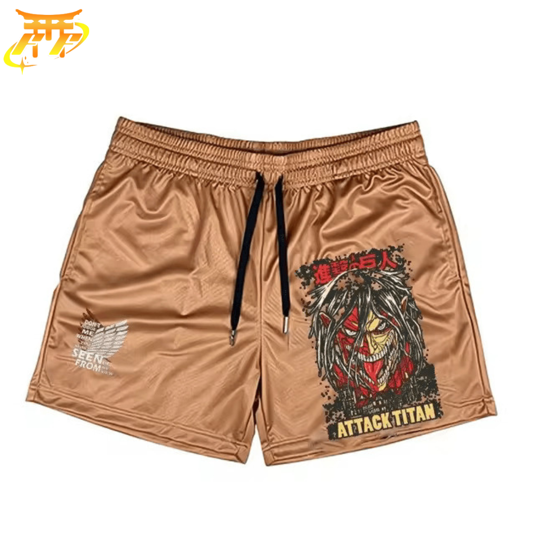 Short Titan Asaltante Marron - Attack on Titan™