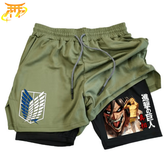 Short Titan Asaltante x Sieg - Attack on Titan™