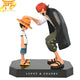 Figura de Shanks el Pelirrojo con Monkey D. Luffy - One Piece™