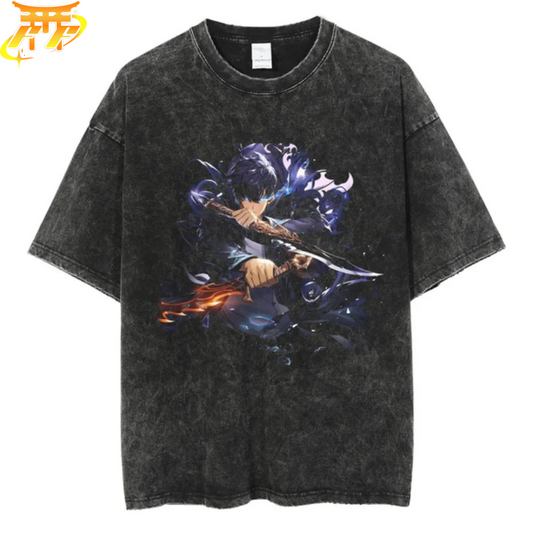 Camiseta Oversize S Jin-Woo - Solo Leveling™