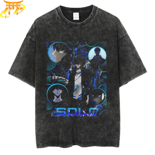 Camiseta Oversize Sung Jin-Woo "Solo" – Solo Leveling™