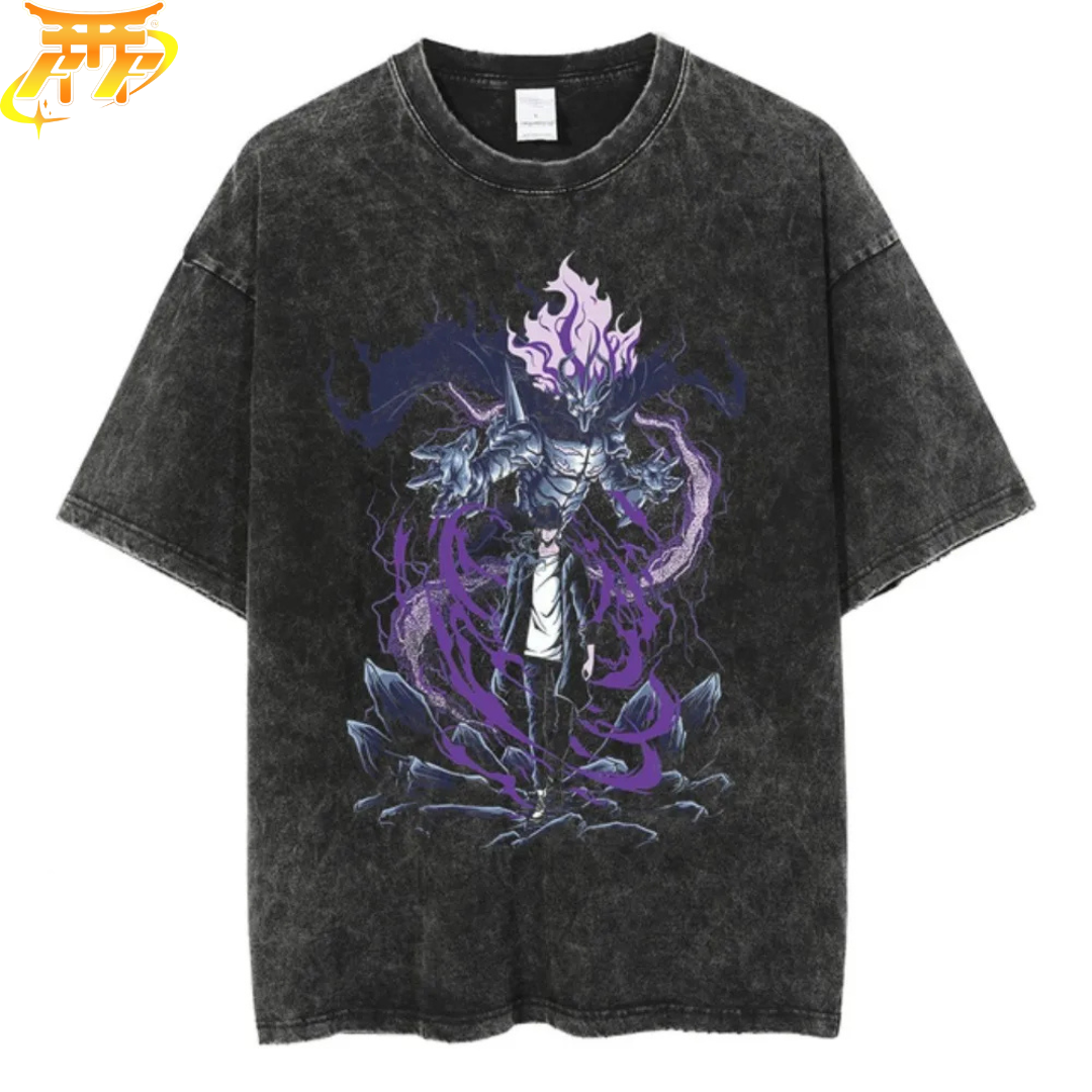 Camiseta Oversize El Rey de las Sombras - Solo Leveling™