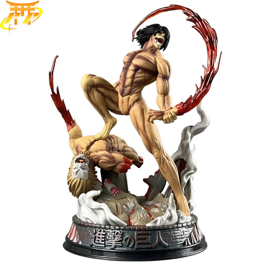 Figura Titán de Ataque vs Titán Mandíbula - Attack on Titan™