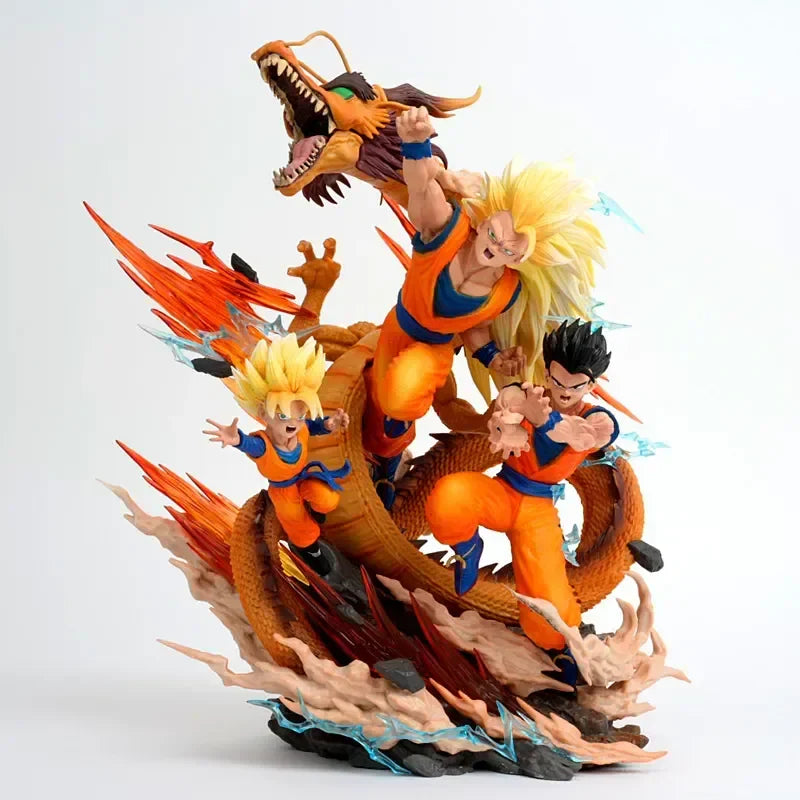 Figura Goku, Gohan y Goten - Dragon Ball Z™