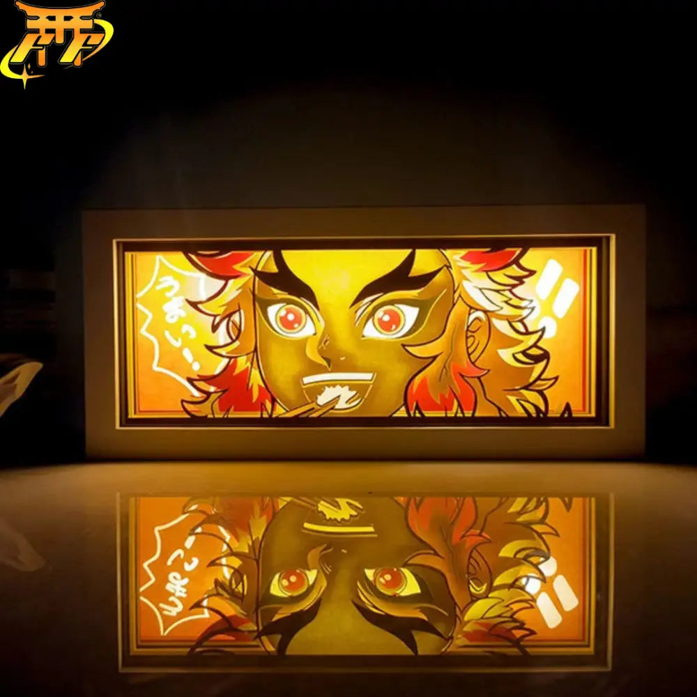 Kny Led Lampara LED 3D Kyojuro Rengoku-KNY – Figuras Anime España