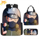 Mochila con Estuche y Bolso Kakashi Storm 3 - Naruto Shippuden™