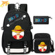 Mochila con Estuche y Bolso Luffy Sombrero de Paja - One Piece™